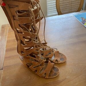 Steve Madden Brown Gladiator Sandals